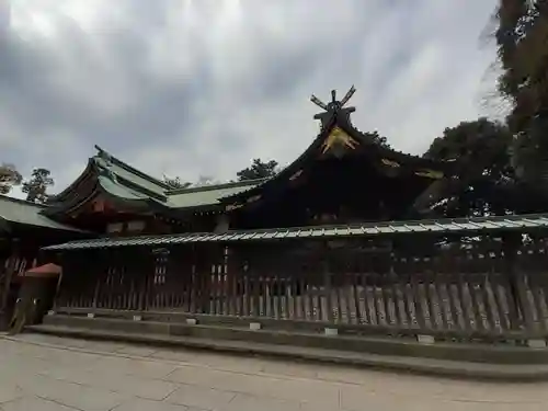 越ヶ谷久伊豆神社の本殿