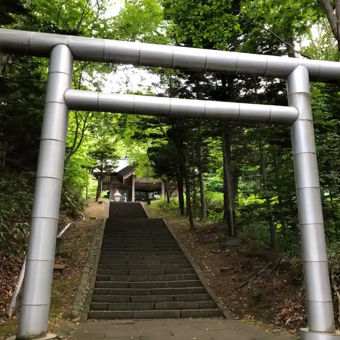 豊富八幡神社の鳥居