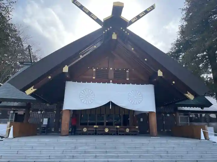 北海道神宮の本殿・本堂