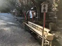 日吉大社の手水