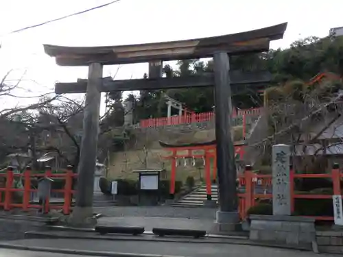 建勲神社の鳥居