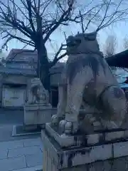 鎧神社の狛犬