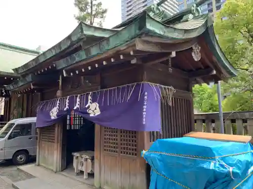 鐵砲洲稲荷神社の本殿・本堂