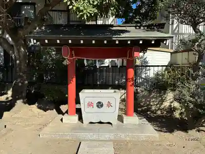 小野神社の手水舎