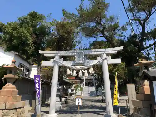 駒宮神社の鳥居