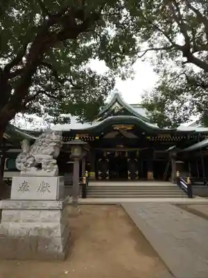 穴八幡宮の本殿・本堂