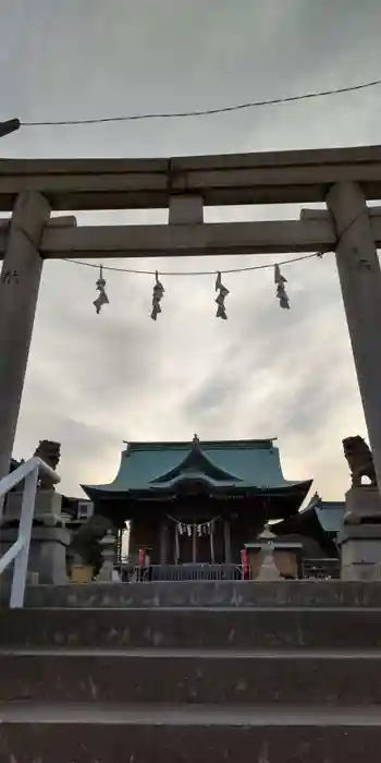 船越神社の鳥居