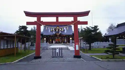 美瑛神社の鳥居