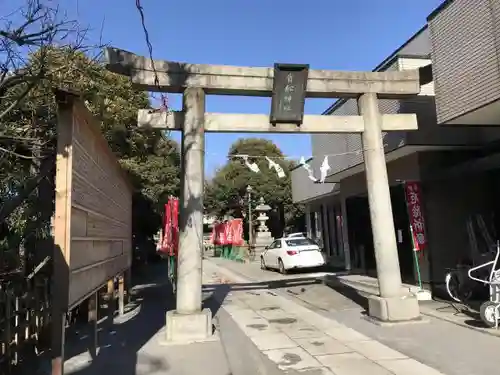 大森貴舩神社の鳥居