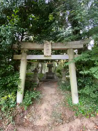 玉井宮東照宮の鳥居