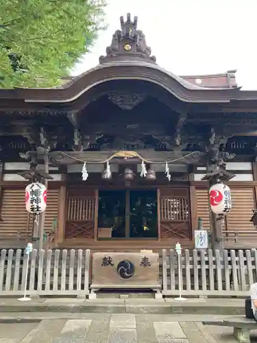 滝野川八幡神社の本殿・本堂