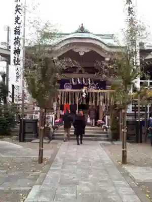 矢先稲荷神社の本殿・本堂