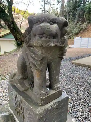 八幡神社の狛犬