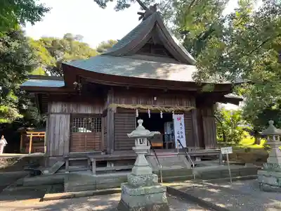 伊勢神明社の本殿・本堂