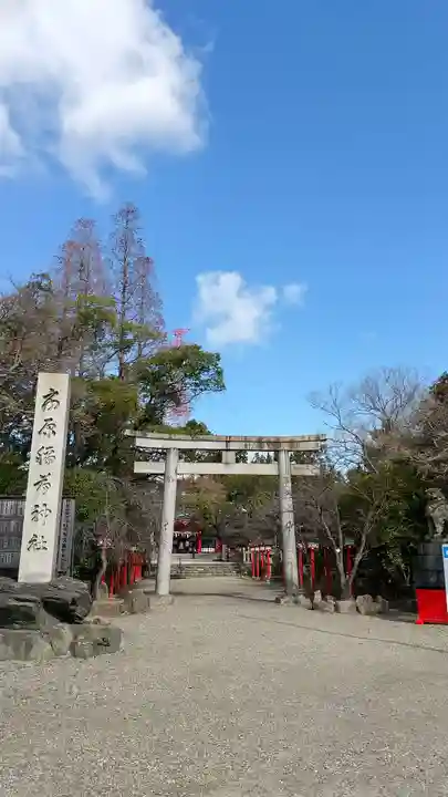 市原稲荷神社の鳥居
