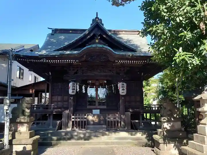 立川熊野神社の本殿・本堂