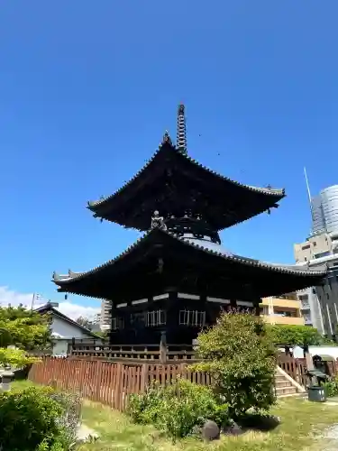 愛染堂勝鬘院の塔