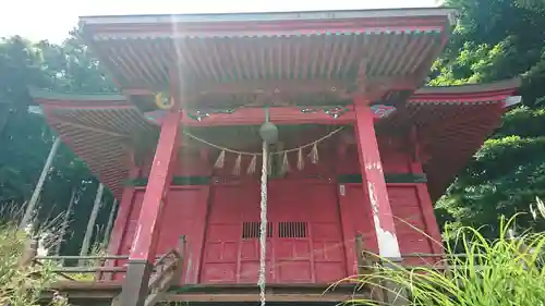 二渡神社の本殿