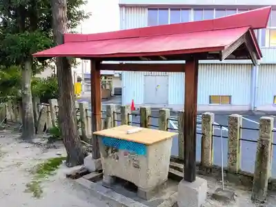 秋葉社（一番畑秋葉社）の手水舎