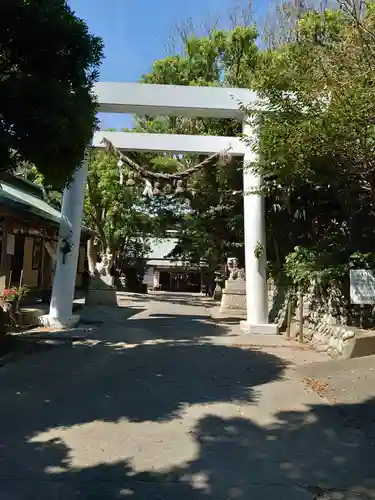 白羽神社の鳥居