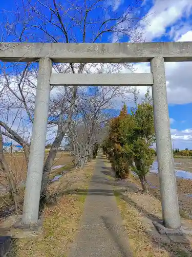 塩田神社の鳥居