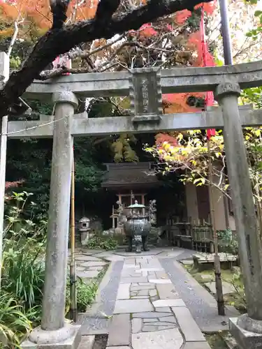 杉本寺の鳥居