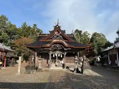 柏原八幡宮の本殿・本堂
