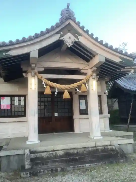 八幡宮(西田八幡宮)の本殿・本堂