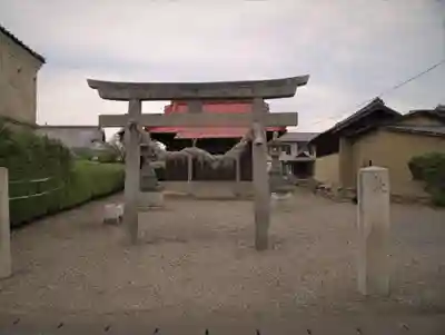 高龗神社（中坪）の鳥居