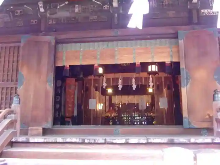 川口神社の本殿・本堂