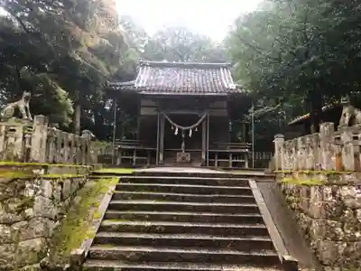 大虫神社の本殿・本堂