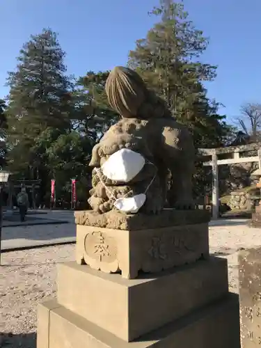 松江神社の狛犬