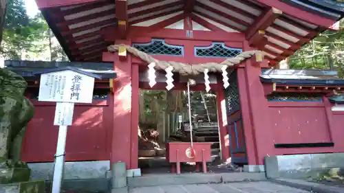 日光二荒山神社中宮祠の本殿・本堂