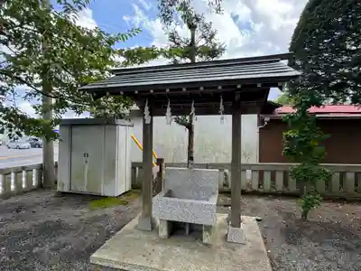 富士山東口本宮 冨士浅間神社の手水舎