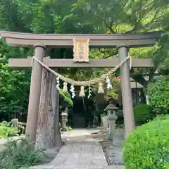 武内神社の鳥居