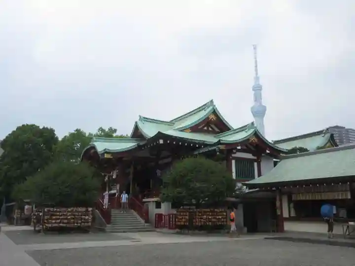 亀戸天神社の本殿・本堂