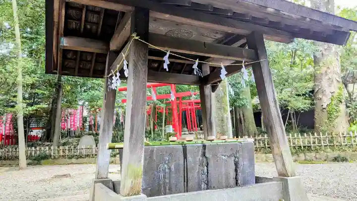 武蔵一宮氷川神社の手水舎