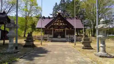 穂別神社の本殿・本堂