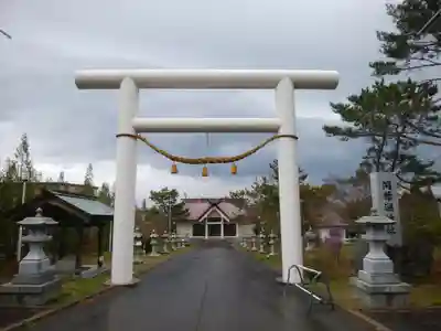 洞爺湖神社の鳥居