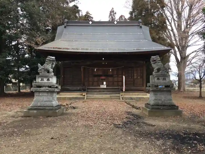 欅原神社の本殿・本堂