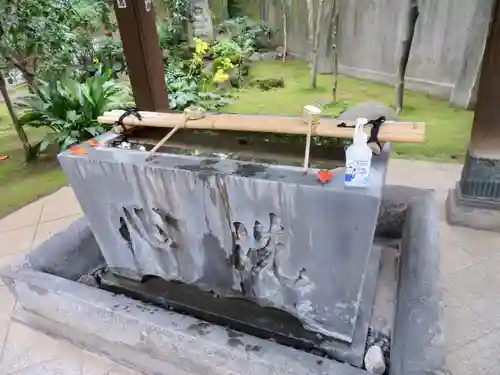 護国院の手水舎