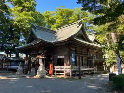 小室浅間神社の本殿・本堂