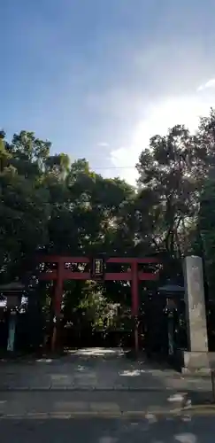 根津神社の鳥居