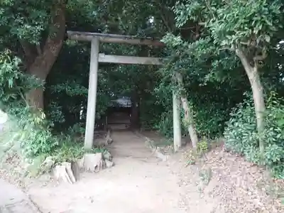 津守神社（砥鹿神社境外末社）の鳥居