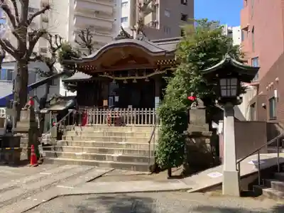 池尻稲荷神社の本殿・本堂