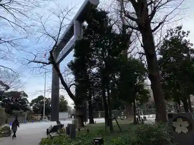 靖國神社の鳥居