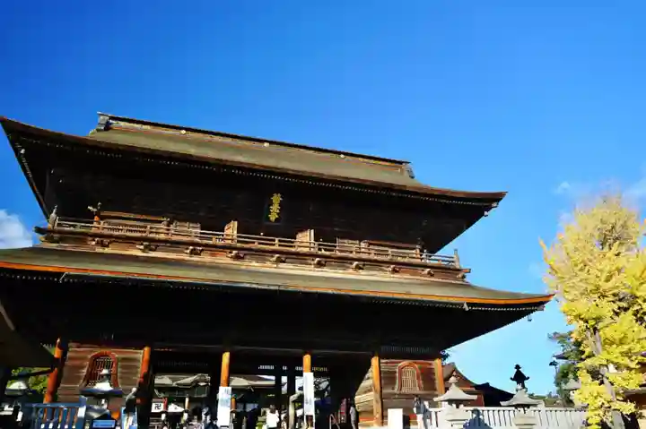 善光寺の山門・神門