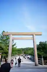 伊勢神宮内宮（皇大神宮）の鳥居