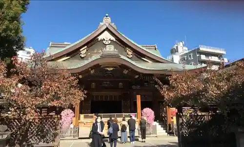 湯島天満宮の本殿・本堂