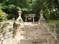 巓神社の鳥居